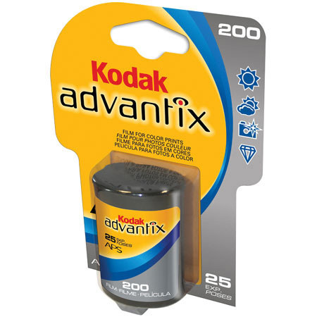 Kodak Advantix 200 Color Neg Film, ISO 200, 25 Exposure