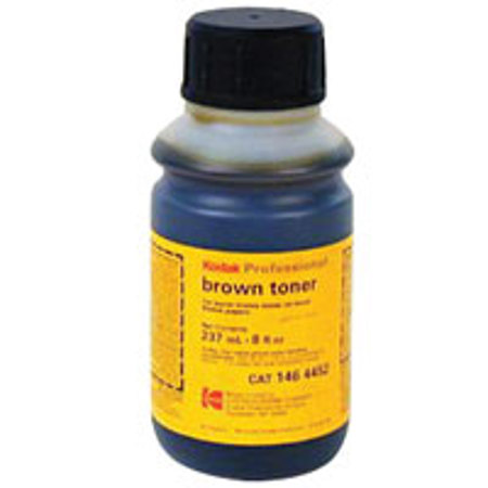 Kodak Brown Color Toner f/Blck and Wh Prnts, 8oz Bottle