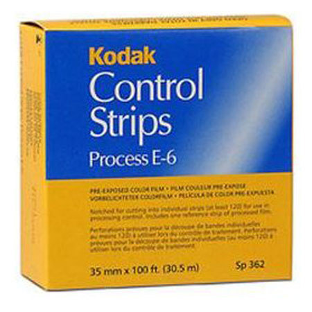 Kodak E-6 Control Strips For monitoring the processing of KODAK EKTACHROME Films - 35mmx100' Roll
