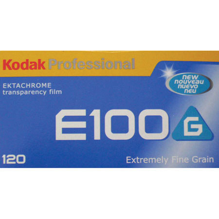 Disc. Ektachrome E100G Color Slide Film ISO 100, 120 Size, Transparency, Pack of 5, (Made in USA for International Use)