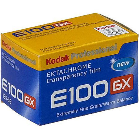 Kodak Ektachrome E100GX Clr Slide Film ISO100,35mm,USA