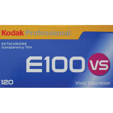 Kodak 8614737 E100VS Color Slide Film, 120, 5 Pack