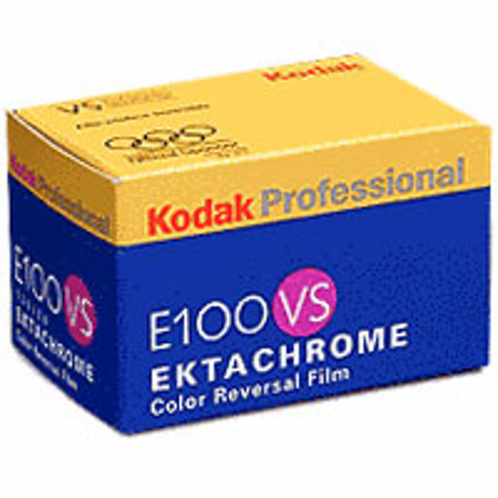 Disc. Ektachrome E100VS Color Slide Film ISO 100, 35mm Size, 36 Exposure, Transparency, (Made in USA for International Use)