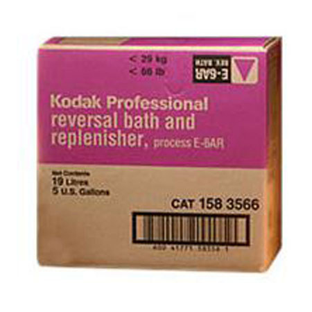 Kodak Professional Reversal Bath and Replenisher, Process E-6 and E-6AR, 100-gallons.