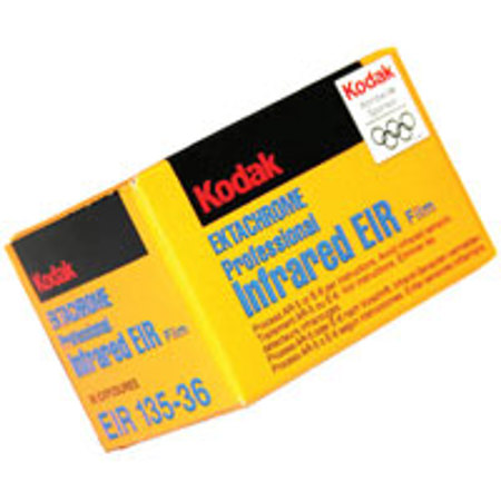 Kodak Ektachrome Professional Infrared EIR Color Slide Film ISO 100/200, 35mm Size, 36 Exposure, Transparency - USA