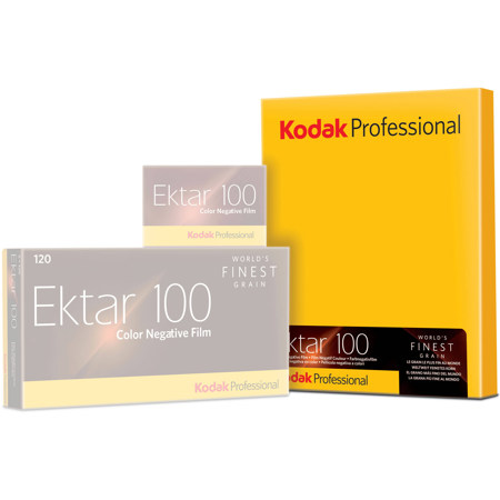Kodak 1587484 Ektar 100 Negative Film, 4x5in, 10 Sheets