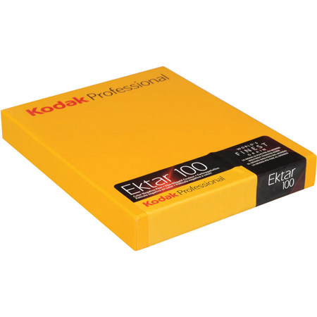 Kodak 8877516 Ektar 100 Negative Film 8x10in, 10 Sheets