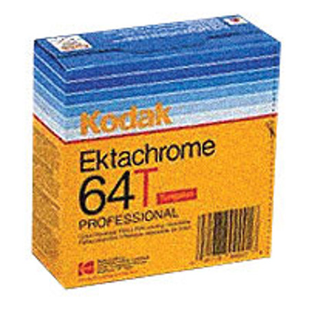 Kodak Ektachrome 64T EPY 404 Tungsten Color Slide Film ISO 64, 35mm Size, 100' Roll, Transparency, USA