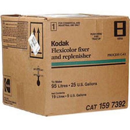 Kodak 1597392 Flexicolor Fixer / Replenisher,25-Gallons