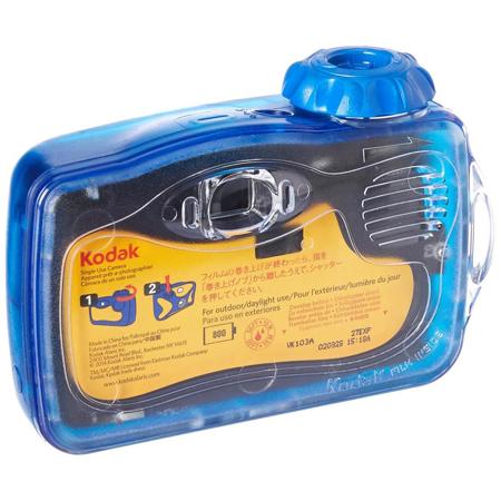 KODAK Water & Sport Waterproof 35mm One-Time-Use Disposable Camera, 27 Exposures