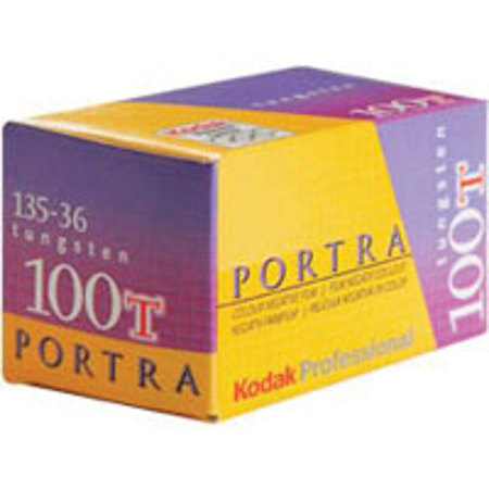 Kodak Portra 100T Tungsten Color Negative Film ISO 100, 35mm Size, 36 Exposure, USA