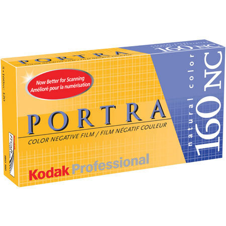 Kodak 1758952 Portra 160NC Color Negative Film 220 Size
