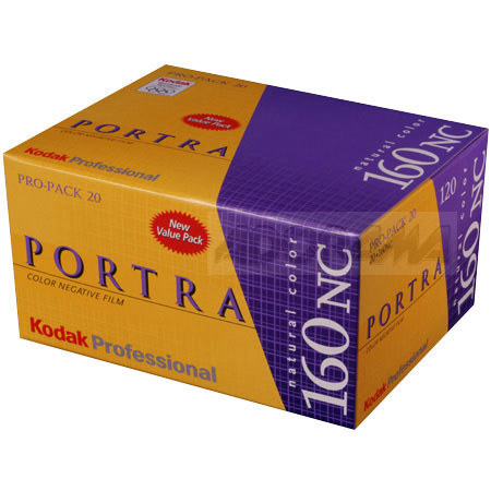 Kodak 8462640 Portra 160NC Color Negative Film 220 Size