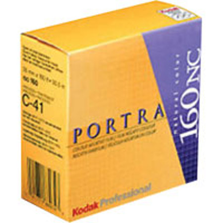 Kodak Portra 160NC 404 Color Negative Film ISO 160, 35mm Size, 100' Roll, USA.