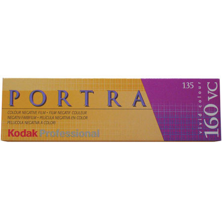 Kodak Portra 160VC Color Negative Film 35mm 36Exp, 5Pk