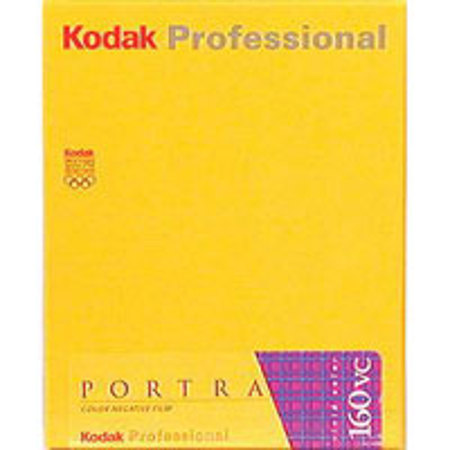 Kodak Portra 160VC Color Negative Film, 4x5, 10 Sheets