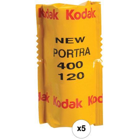 大人気定番商品 400 Portra Kodak Color 5-Pack Film, Roll 120 Film, Negative フィルムカメラ