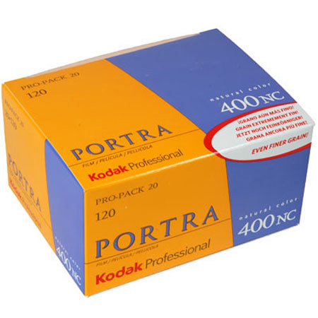 Kodak Portra 400NC Color Negative Film 120 Size,20 Pack