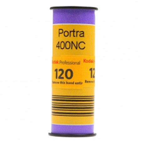 Kodak 1582998 Portra 400NC Color Negative Film 120 Size