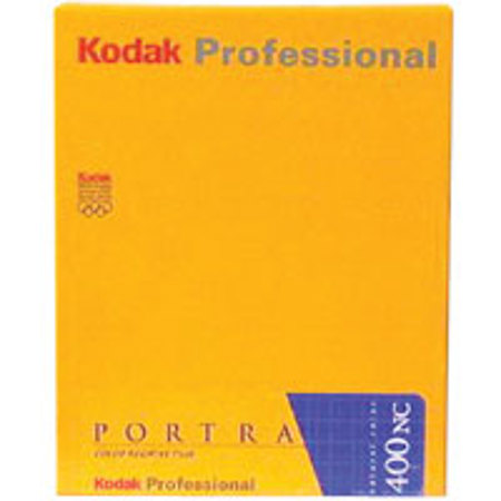 Kodak 1254291 Portra 400NC Negative Film 4x5in 10 Sheet