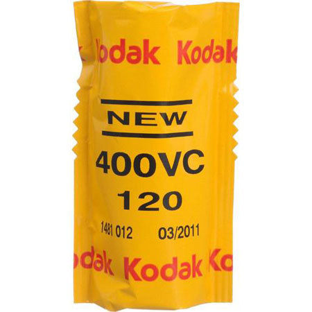 Kodak 1548221 Portra 400VC Color Negative Film 120 Size