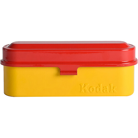Kodak Steel 135mm Film Case, Red/Yellow