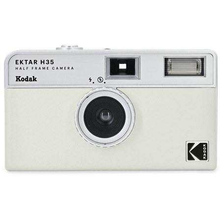 Kodak EKTAR H35 Half Frame Film Camera Off-White