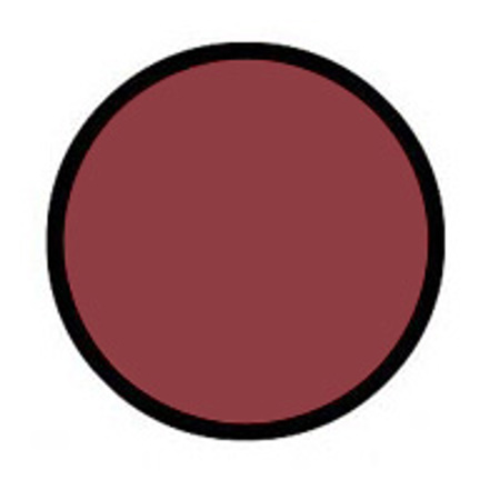 Kodak Safelight Filter #1A, 5 1/2" Round Size, for use with Slow Orthochromatic Materials.