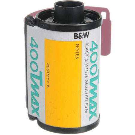 Kodak T-Max 400, 400TMY, Black & White Film, 35mm Size, 36 Exposure