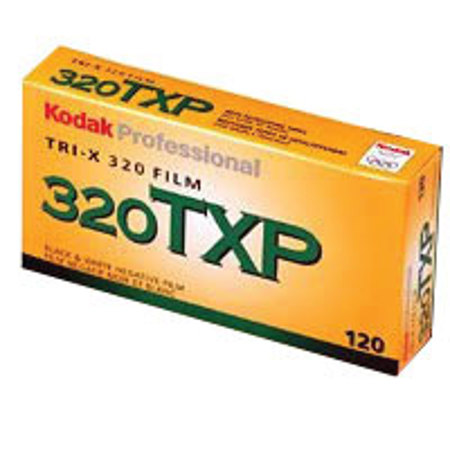 Kodak Tri-X Pan 320 TXP 120 B&W Neg Film, 120 Sz,5 Pack