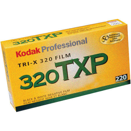 Kodak Tri-X Pan 320, TXP 220 B/W Neg, 220 Size, 5Pk,USA