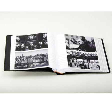Kleer-Vu Avanti Collection Leather Album Holds 200 4x6 Photos - Brown
