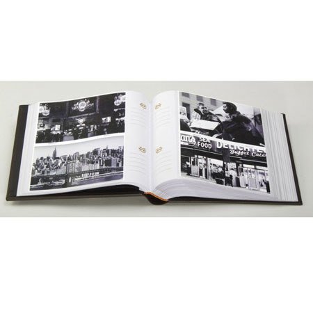 Kleer-Vu Kollage Collection Leatherette Album for 160 4x6" Photos 2 Per Page