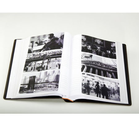 Kleer-Vu Avanti Collection leather Album f/300 4x6" Photos - Black