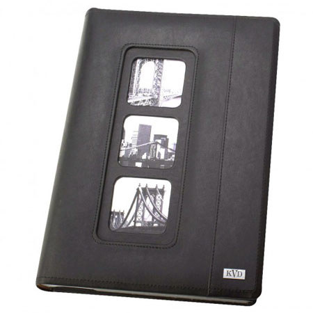 Kleer-Vu Avanti Collection leather Album f/300 4x6" Photos - Brown