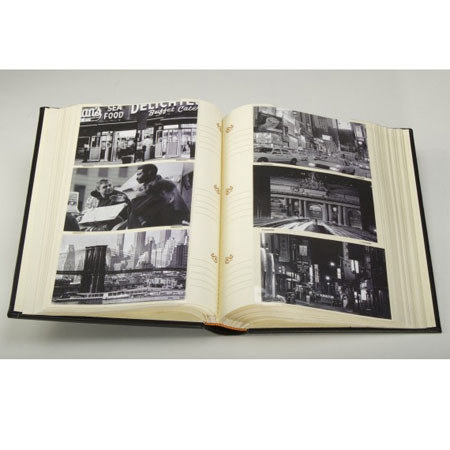 Kleer-Vu Kollage Collection leatherette Album f/240 4x6" Photos - Black