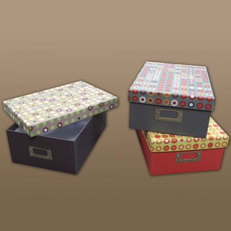 Kleer-Vu Archive Storage Photo Box Size: 8x11.5x4.5" -Assorted Colors Only-