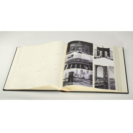 Kleer-Vu Frameworx Collection leatherette Album, 500 4x6 Photos -Black
