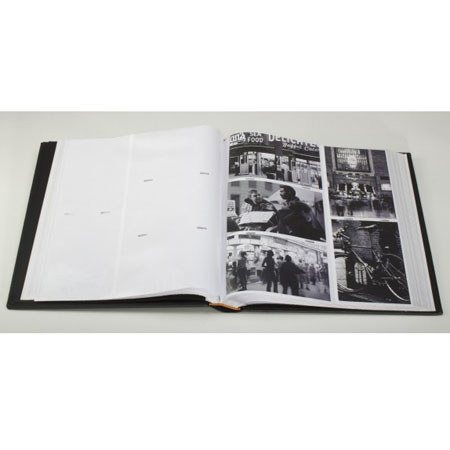 Kleer-Vu Kollage Collection leatherette Album, 400 4x6 Photos - Black/Brown