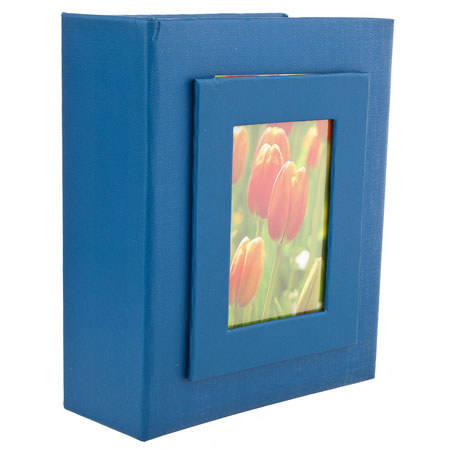 Kleer-Vu Floramma Photo Album, Holds 100 4x6" Photos 1-Up