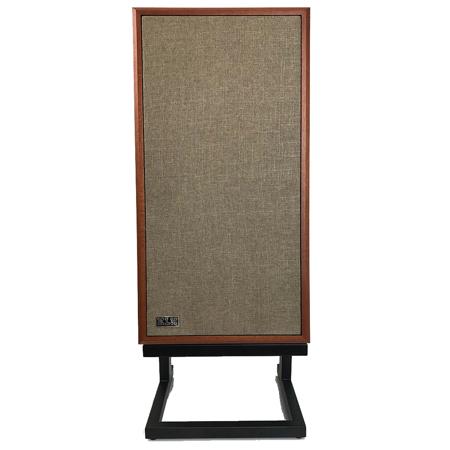KLH Model Five 3-Way 10" Acoustic Suspension Floorstanding Loudspeaker, West African Mahogany