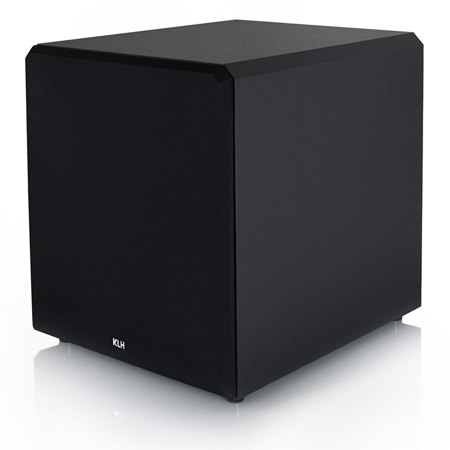 KLH Stratton 12" 500W Powered Subwoofer, Carbon Black