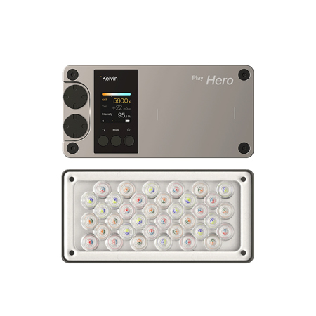 Kelvin Play Hero 10W RGBACL LED Pocket Light with Wireless DMX for Epos 600 & 300