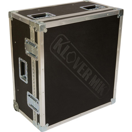 Klover Road Case with Handle and Wheels for Two KM-26 Parabolic Microphones