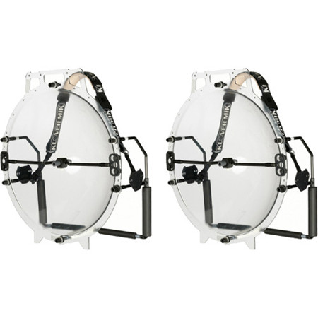 Klover MiK 26 Dual Parabolic Collector, Omnidirectional & Lavalier Microphones