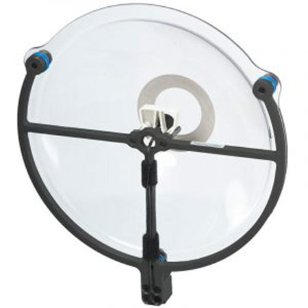 Klover Sound Shark Parabolic Collector for Lavalier Mics, Black