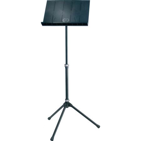 K&M 12120 Orchestra Music Stand, 21.45-48.03" Height, Black