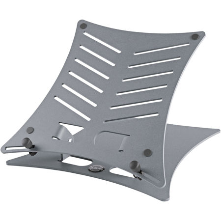 K&M 12197 Laptop Stand, Gray