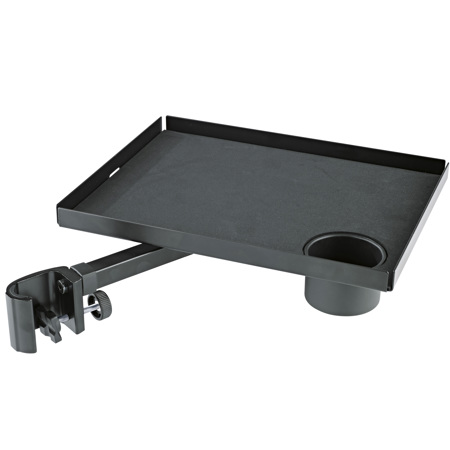 K&M 12225 Tray for Stand, Black