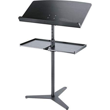 K&M 12330 Orchestra Conductor Stand Base, Black